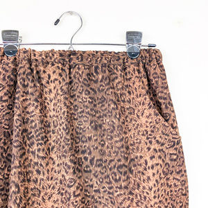 Skirts - Cheetah Print Skirt with Pockets Skirts - Cheetah Print Skirt with Pockets